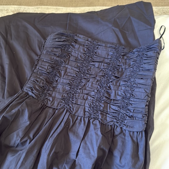 FAITHFULL THE BRAND Lida MIDI Dress in Black - Picture 3 of 5